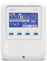 Internetový WiFi regulátor TECH EU-WiFi 8S pro el. pohony